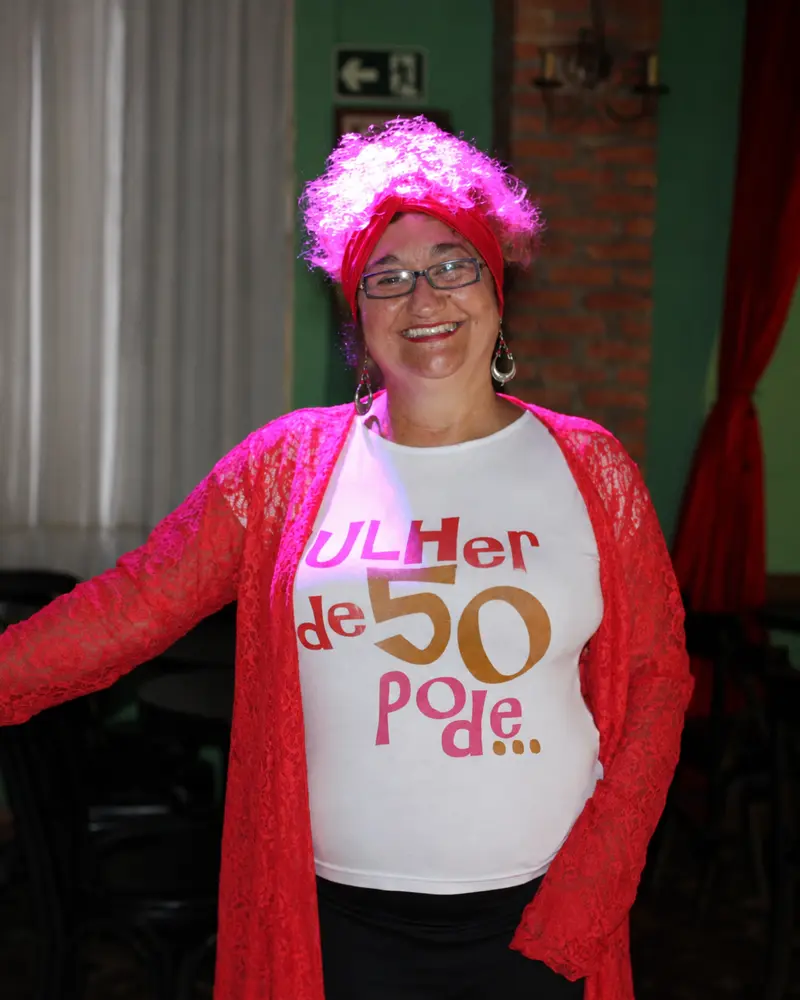 Denise Prado, autora e coordenadora-geral de Mulher de 50 Pode