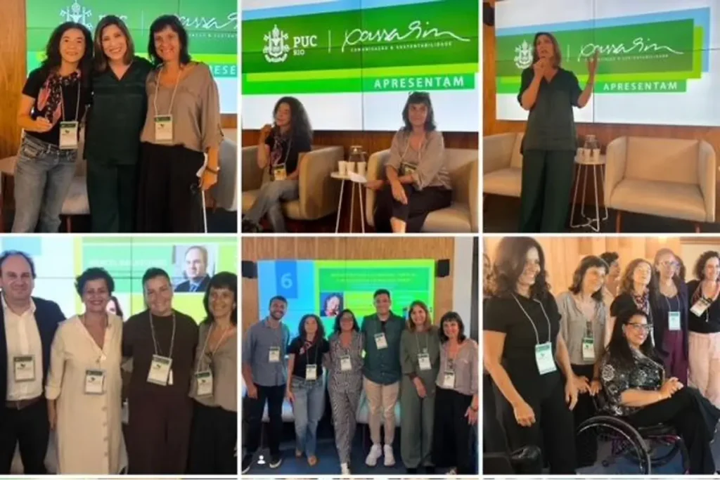 Participantes e palestrantes reunidos durante a primeira edição do Diálogos Circulares.